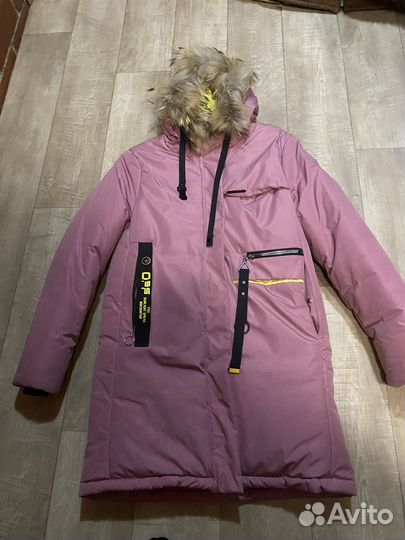 Пуховик 46 р-р бу