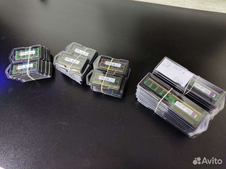 Оперативная память ddr2/ddr3 2-4-8gb (новые)