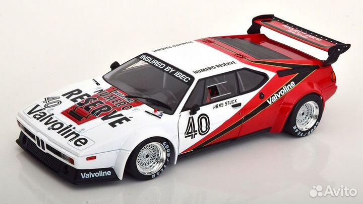 BMW M1 Procar Winner Monaco 1980 Werk83 1:18