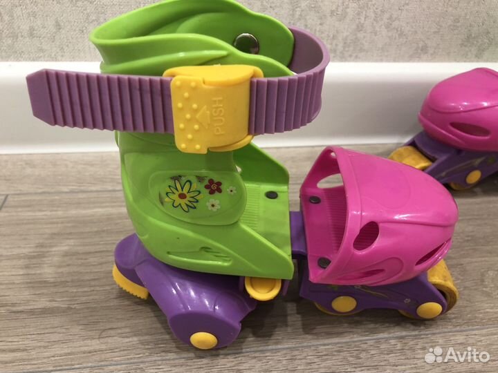 Роликовые коньки детские раздвижные