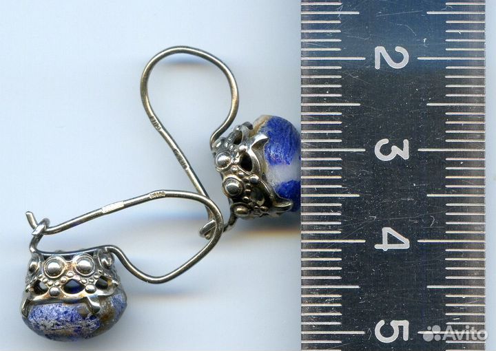 Серебряные серьги