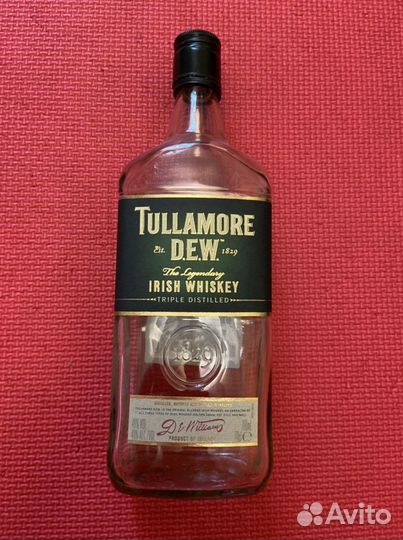 Тара (бутылка) от элитного импортного алкоголя