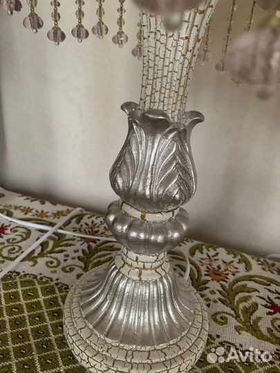 Лампа настольная абажур