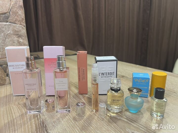 Givenchy,narciso,versace,acqua DI parma миниатюра