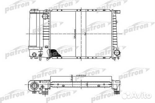 Радиатор охлаждения BMW 3-Series E36