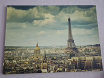 Фотокартина на холсте Париж Эйфелева башня