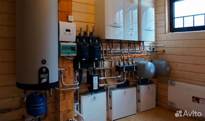 Качественные работы по отоплению, водоснабжению