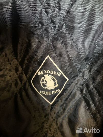 Шапка мужская из нерпы