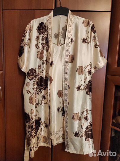 Халат женский домашний пеньюар