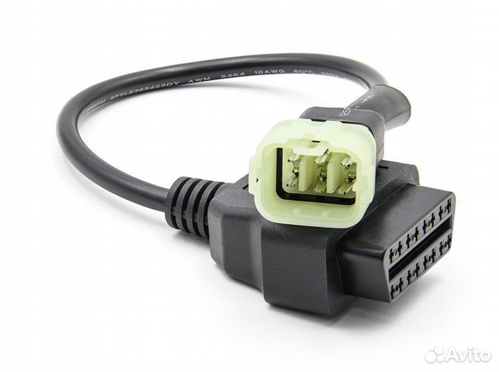 Переходник для мотоциклов KTM 6 pin на OBD2