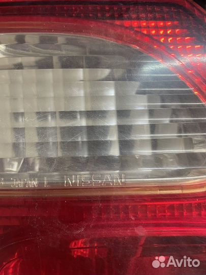 Фонарь левый наружный/внутренний Almera N16