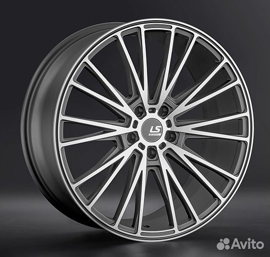 LS wheels FlowForming RC60 : 9x21 5*120 Et:40 Dia:72.6 mgmf