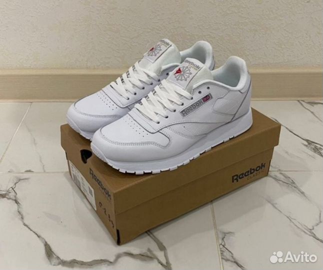 Кроссовки Reebok классик (Рибок) Мягкая Кожа 35-45