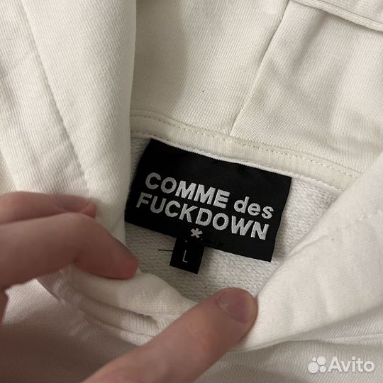 Comme des fuckdown hoodie L