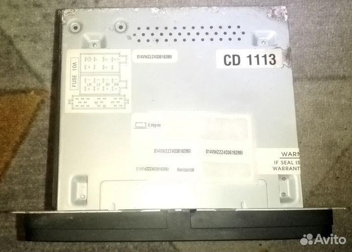 Штатная магнитола volkswagen 5KD035181