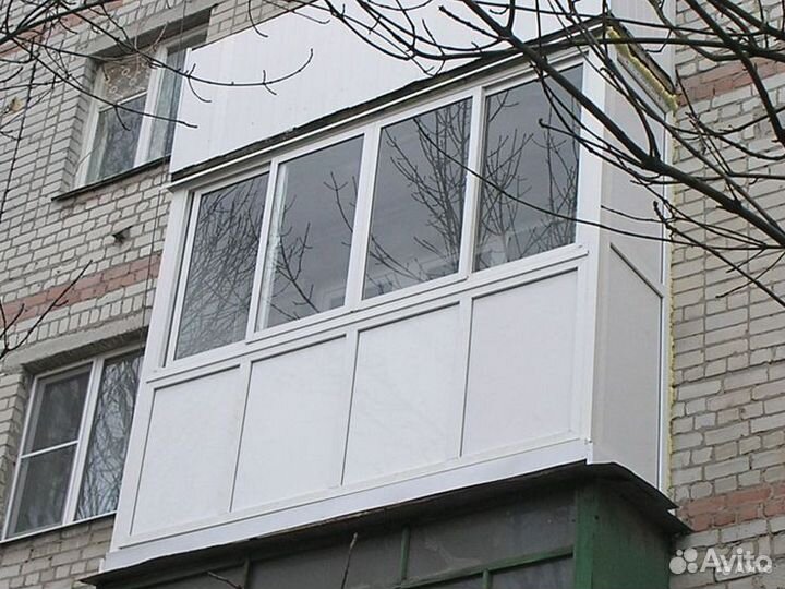 Балконы с внутренней отделкой