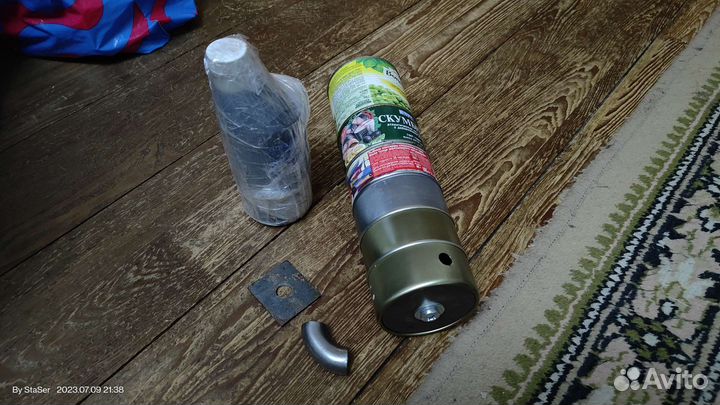 Доп глушитель для бензо тримера или бензо пилы