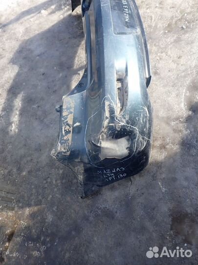 Бампер задний для Mazda Mazda 3 (BK) 2002-2009