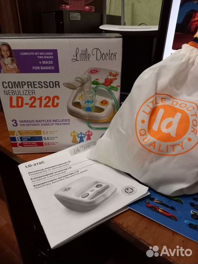 Ингалятор небулайзер компрессорный