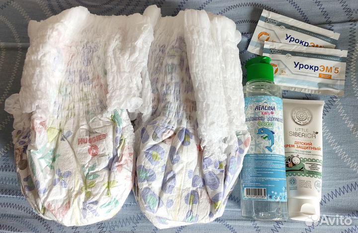 Кремы, подгузники