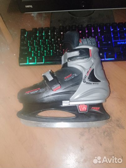 Коньки детские раздвижные 27-30р