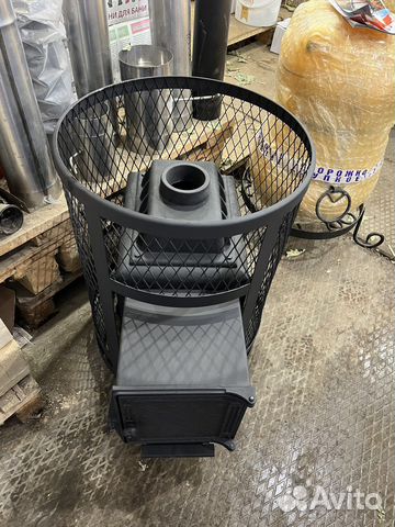 Чугунная печь для бани дт-4