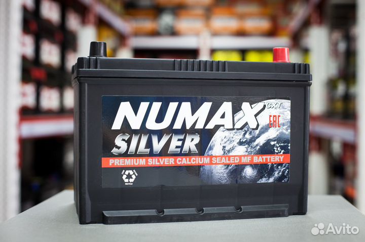 Аккумулятор Numax 100Ah, пусковой 900А обратная