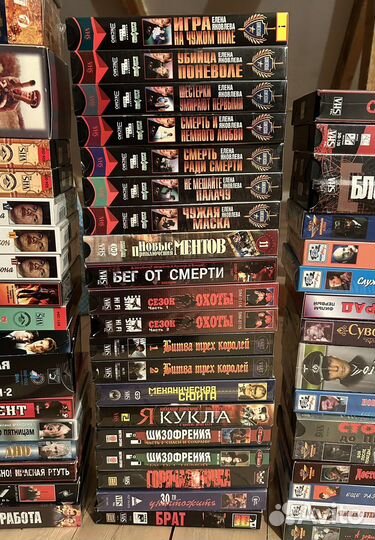 Видеокассеты советские русские фильмы сериалы VHS