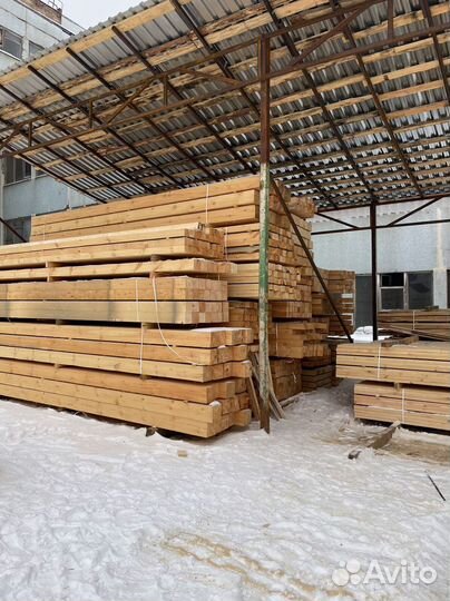 Брус обрезной 100х100х6000мм