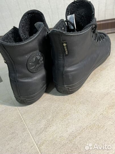 Кеды converse chuck taylor ALL star зимние черные