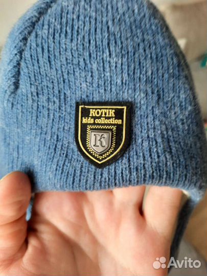 Зимний шлем для мальчика 3года Kivat