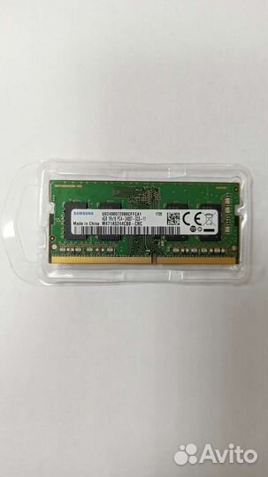 Оперативная память so-dimm Samsung ddr4 4gb