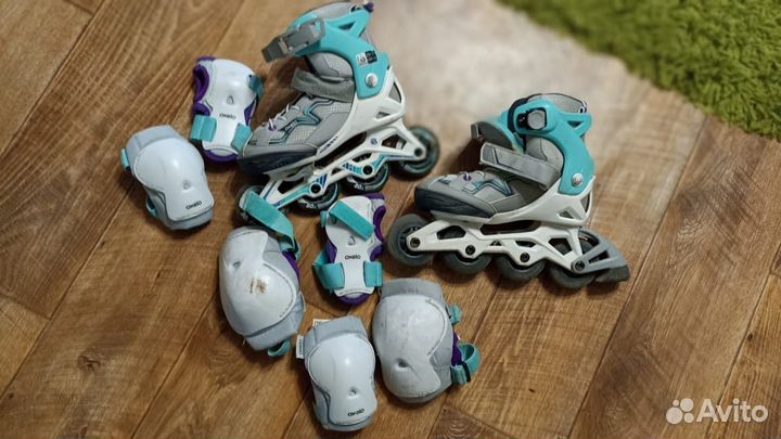 Детские ролики и защита