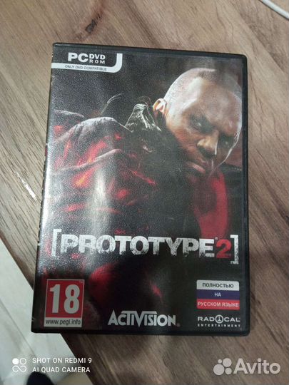 Компьютерный диск Prototype 2