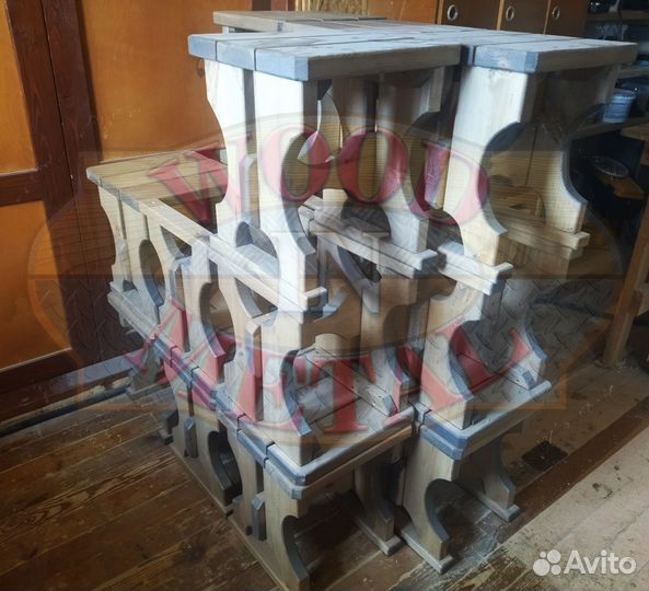 Табурет деревянный Крепыш