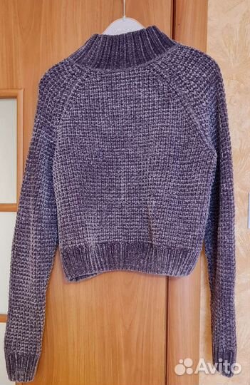 Свитер h&m размер s 42- 44 серый