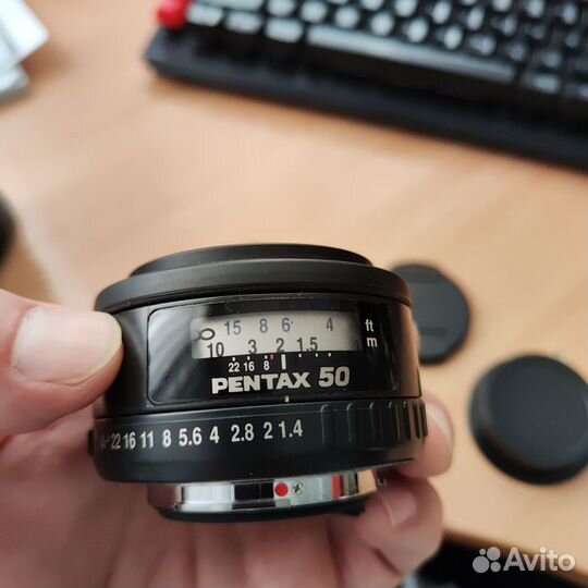 Объектив SMC Pentax-M 50 mm f 1.4 отличное состоян