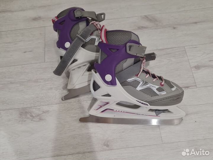 Фигурные коньки детские раздвижные