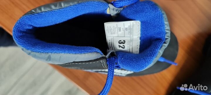 Лыжные ботинки детские 32 размер