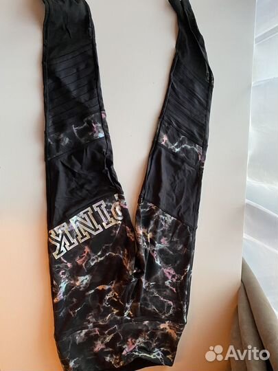 Victorias secret pink леггинсы