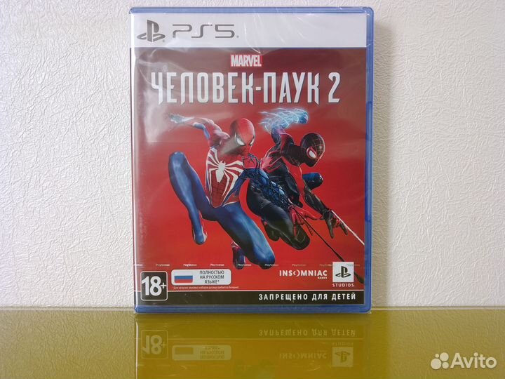 Новый диск Человек-Паук 2 Ps5