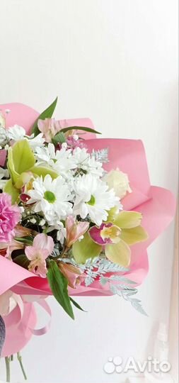 Букет цветов, красивый нежный букет