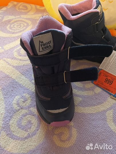 Ботинки зимние для девочки 30 размер