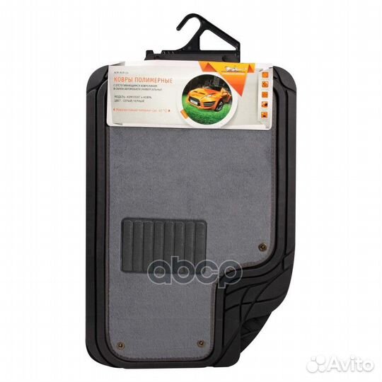 Ковры полимерн. с отстег.ковролин. в салон а/м