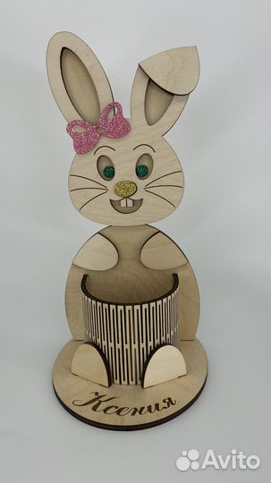 Кролик (заяц) карандашница