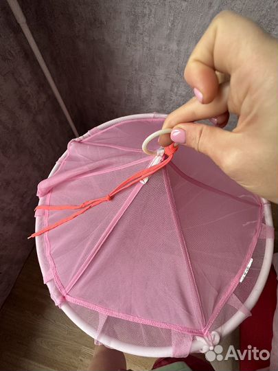 Балдахин в кроватку домик IKEA