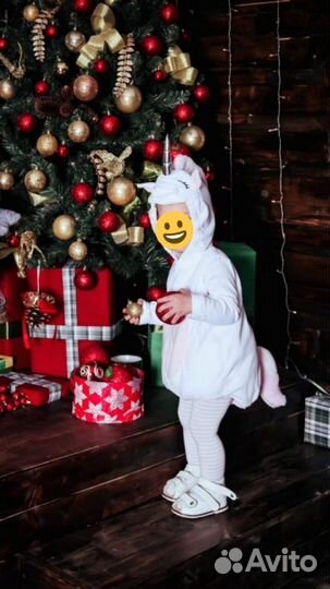 Новогодний костюм единорожка