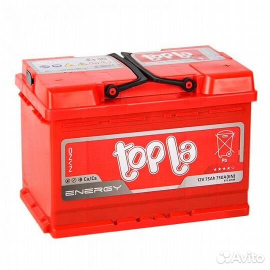 Аккумулятор Topla Energy 75R обр. пол. 75 Ач