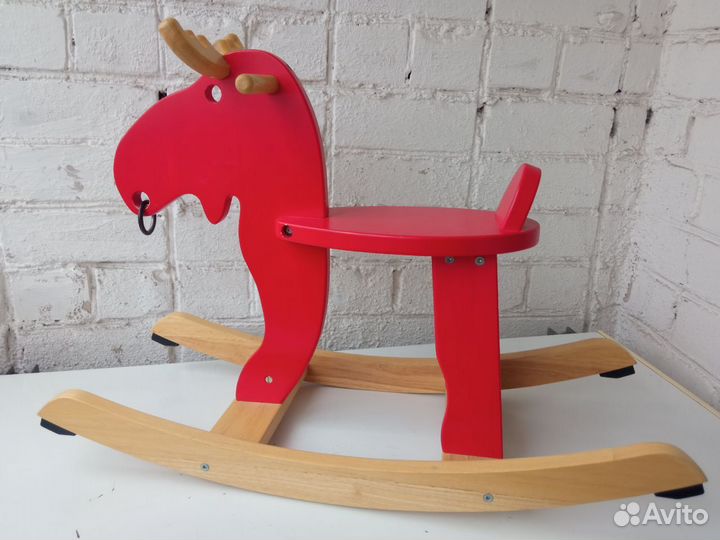 Детская IKEA качалка-лось под Елку