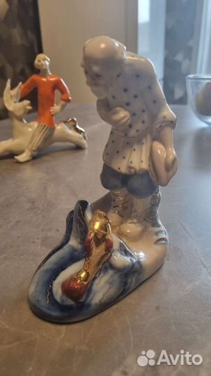 Статуэтка Старик и Золотая рыбка